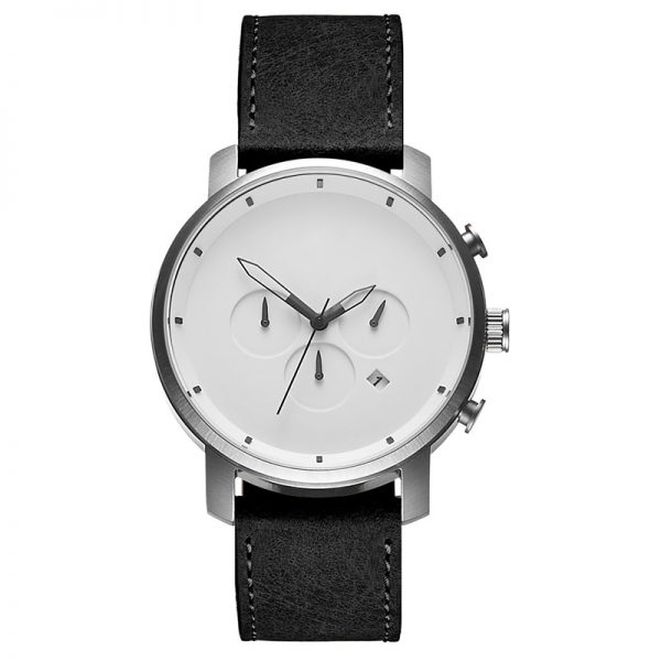 Men watch chronograph simple classic Man watch chronometer minimalist leather strap Men wristwatch latest - Image 2