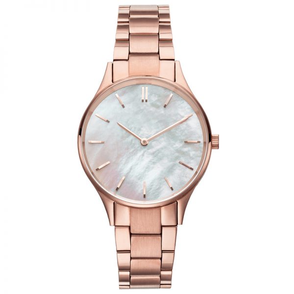 Women watch all stainless steel simple rose gold Girl wristwatch new fashion slim cute silver Woman watches small stylish - Image 2