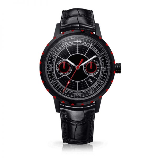 Automatic watch slim ultra thin hollow out Mechanical watch new fashion luxury round Tourbillion wristwatch OEM custom made - Image 2