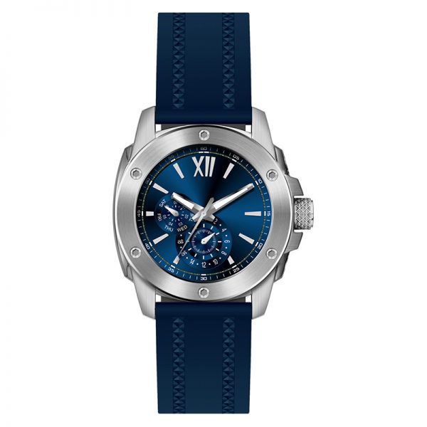 Men watch silicone strap sport casual man watch business simple classic quartz luxurious complicated elegant creative - Image 3