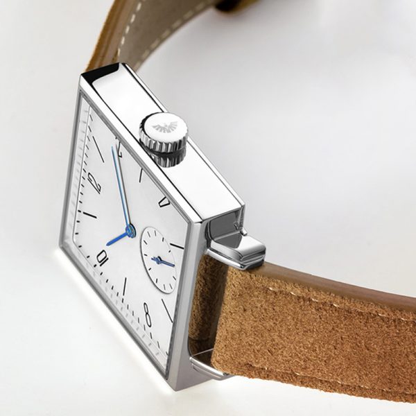 Automatic man watch square casual simple Mechanical man watch hollow out minimalist Custom logo OEM design man - Image 3