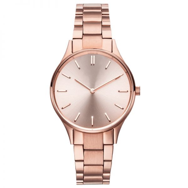Women watch all stainless steel simple rose gold Girl wristwatch new fashion slim cute silver Woman watches small stylish - Image 4