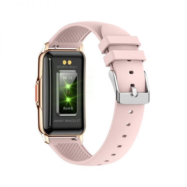 Smart bracelet H80 full touch screen 1.47 inch Silicone steel mesh watch band fitness tracker Customized smart bracelet - Image 4
