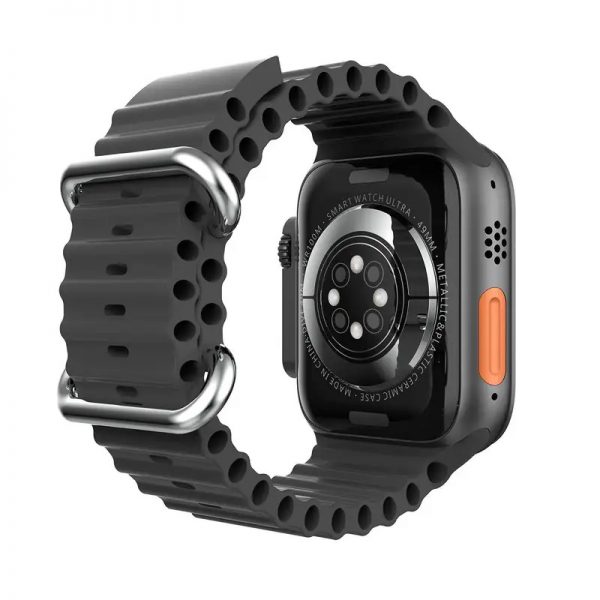 GS Ultra 8 smart watch rectangular 2.05 inch GS Ultra 8 digital watch band 49mm metallic Silicone sport OEM customized - Image 4