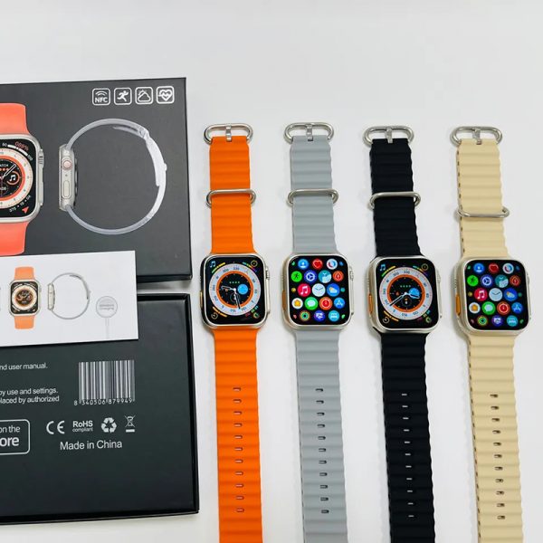 Z55 Ultra smart watch 2.05 inch bluetooth BT IP68 waterproof China smart watch android Rotated dual buttons silicone - Image 5