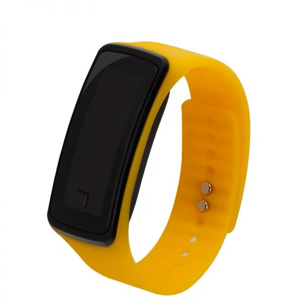 Promotional gift digital watch LED display wristwatch sport casual electronic watch China silicone bracelet rectangular - Image 5