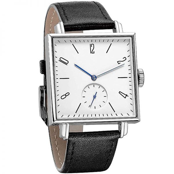 Automatic man watch square casual simple Mechanical man watch hollow out minimalist Custom logo OEM design man - Image 5