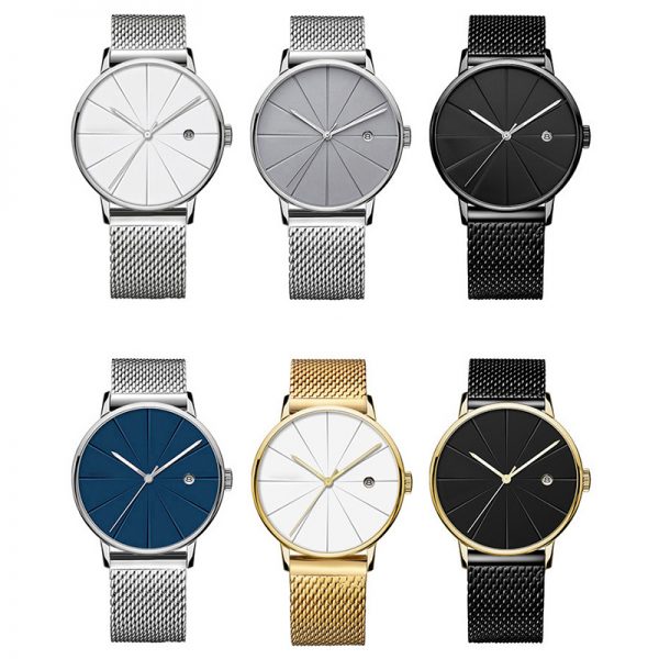 Men watch mechanical ultra thin simple minimalist Man wristwatch automatic round Man watch custom design - Image 6