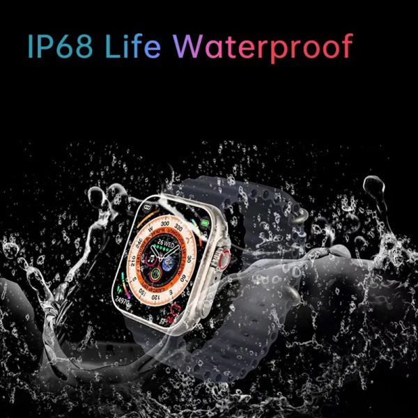 GS Ultra 8 mini smart watch 1.7 inch electronic Metallic smart watch 41mm slim sport Silicone GS Ultra 8 mini custom - Image 6