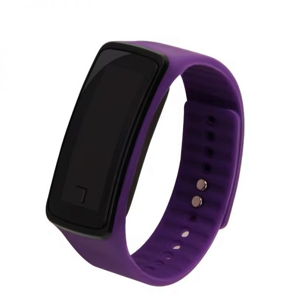 Promotional gift digital watch LED display wristwatch sport casual electronic watch China silicone bracelet rectangular - Image 8