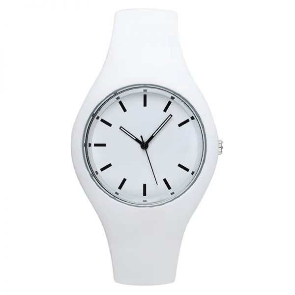 Silicone watch quartz factory wholesale in stock fashion cute quartz wristwatch custom logo customized silicone - Image 2