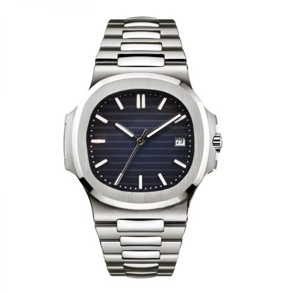 Stainless steel men watch automatic customized mechanical wristwatch waterproof tough strong business sport style - Image 4