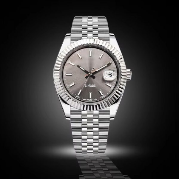 Mechanical watch Japan movement Automatic wristwatch steel watch band cyclops design waterproof sport - Image 4