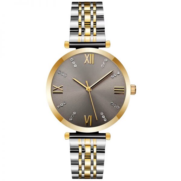 New fashion woman wristwatch quartz waterproof lady watch girl watch gift watch rose gold all stainless steel watch - Image 2
