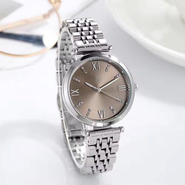 New fashion woman wristwatch quartz waterproof lady watch girl watch gift watch rose gold all stainless steel watch - Image 4