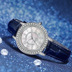 Diamond woman watch luxury lady watch OEM custom made wristwatch Chinese watch factory manufacturer jewelry