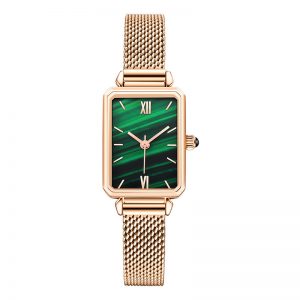 Woman watch small rectangular thin mesh strap lady watch steel watch band simple fashion new girl watch quartz square