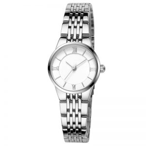 Quartz watch woman beautiful quartz watch man business stainless steel waterproof casual wristwatch hot selling watch