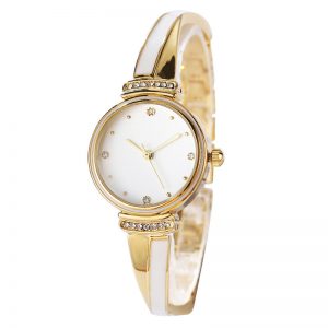 Bracelet woman watch made in China hand chain girl watch chinese watch factory steel watch band diamond small casual