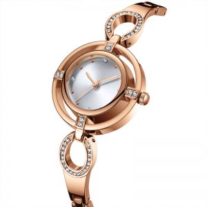 Latest design woman watch luxury fashion girl watch bracelet hand chain diamond crystal lady watch china brand watch